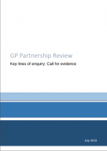 GP Partnership Review Key lines of enquiry: Call for evidence